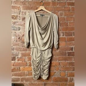 Special occasion/ cocktail gold dress.